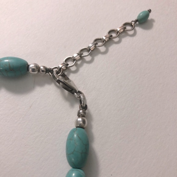 Turquoise Strand Adjustable Necklace - Picture 4 of 6